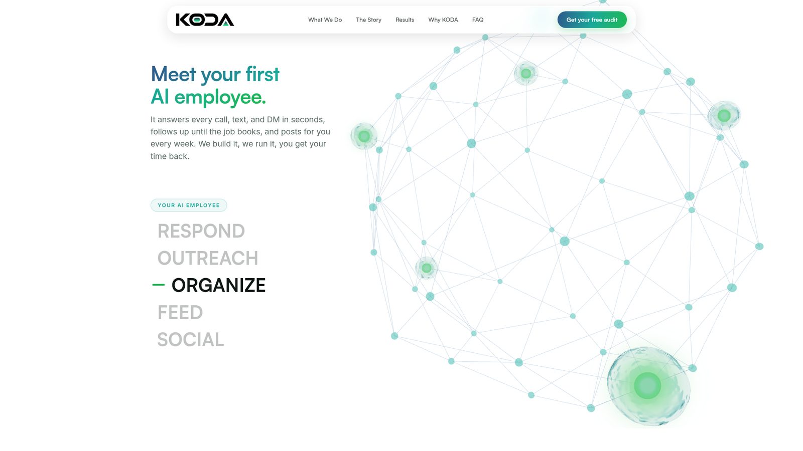 KODA Co. homepage