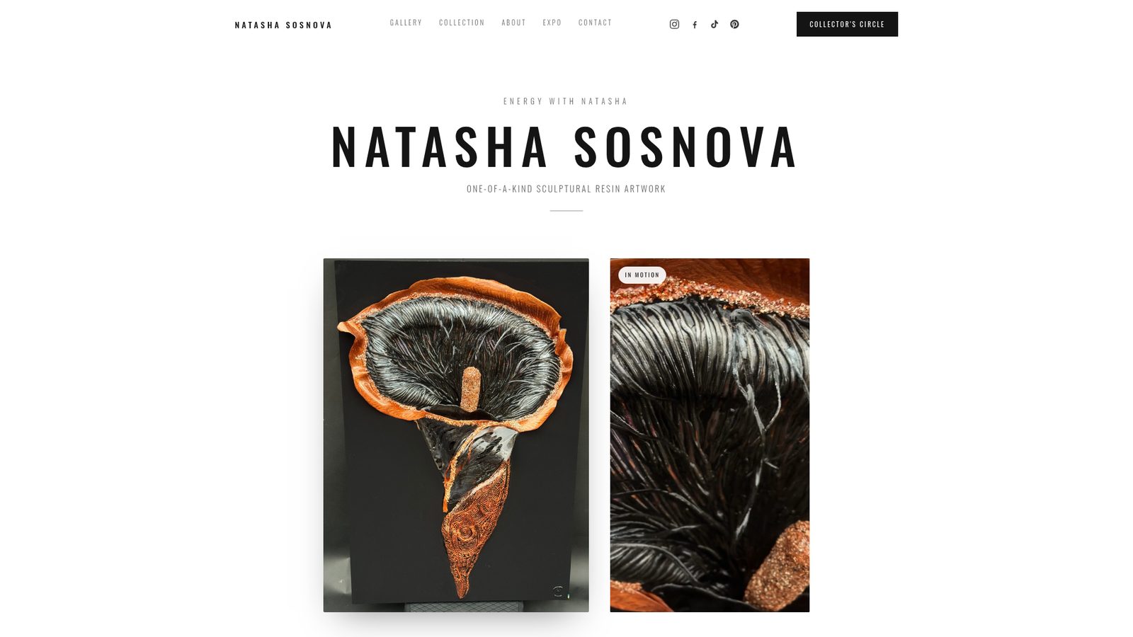Energy with Natasha homepage