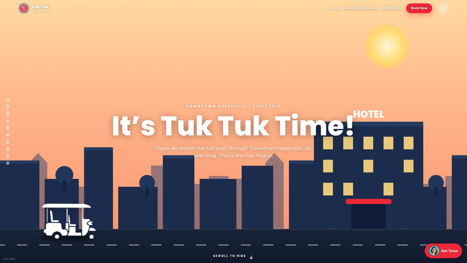 Tuk Tuk Naperville homepage